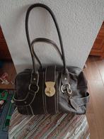 CLAUDIA STRATER leren schoudertas, Sieraden, Tassen en Uiterlijk, Overige merken, Bruin, Ophalen of Verzenden, Zo goed als nieuw