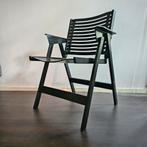 Vintage Rex folding chair stoel Niko Kralj Slovenia, Huis en Inrichting, Stoelen, Ophalen, Gebruikt, Zwart, Eén