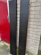 2x IKEA lack wandplanken zwart bruin 190 cm, gebruikt, Huis en Inrichting, Gebruikt, Ophalen