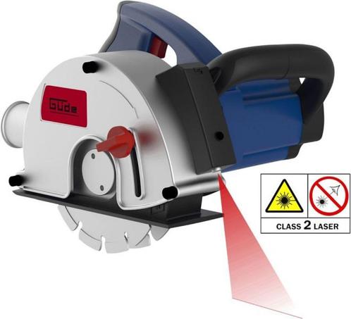 Gude MD 1700 Muurfrees incl. laser en koffer!!, Doe-het-zelf en Verbouw, Gereedschap | Freesmachines, Nieuw, Elektrisch, Muurfrees