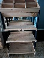 Stelling van hout 2x, Huis en Inrichting, Kasten | Stellingkasten, Ophalen, Gebruikt