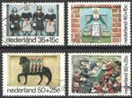 Nederland NVPH nr 1079/82 gestempeld Kinderpostzegels 1975, Postzegels en Munten, Postzegels | Nederland, Verzenden, Na 1940, Gestempeld