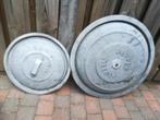 Antieke ketel deksels. Zie foto's., Ophalen
