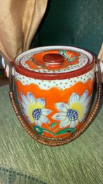 York Silvercrown Pot Jar Tea Caddy 1930 circa Japan, Antiek en Kunst, Verzenden