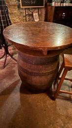 Wijnvat Tafel - Uniek en Sfeervol!, Ophalen, Gebruikt