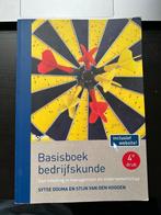 Basisboek Bedrijfskunde 4e druk, Ophalen of Verzenden, Zo goed als nieuw, HBO, Boom