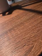 Bartafel en stoelen en krukken lichtbeige krukken camel brui, Huis en Inrichting, Ophalen, Zo goed als nieuw, Metaal, 90 cm of meer