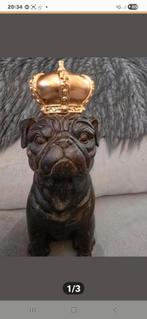 Hondenbeeld met Kroon - Decoratief, Ophalen of Verzenden, Nieuw, Dier