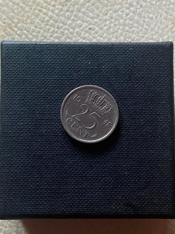 25 Cent 1948 - Koningin Wilhelmina beschikbaar voor biedingen
