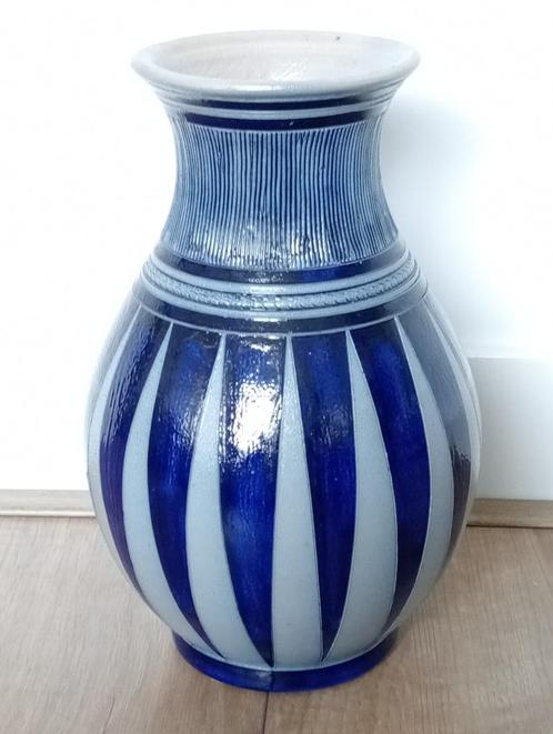 Art deco vaas door Jos Kalb - Grès de La Roche, Antiek en Kunst, Antiek | Keramiek en Aardewerk, Ophalen