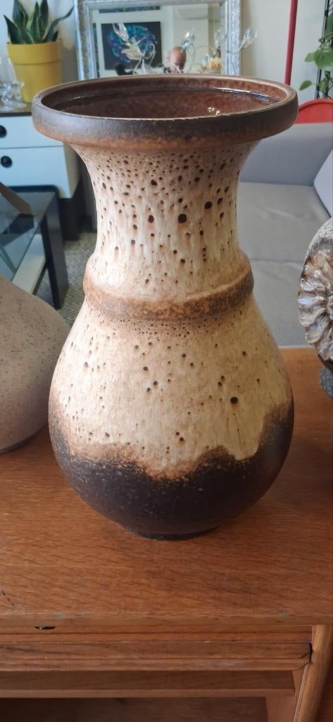 Vintage West Germany Vaas 614/40, Gebruikt, Overige kleuren, Ophalen of Verzenden, Onbekend