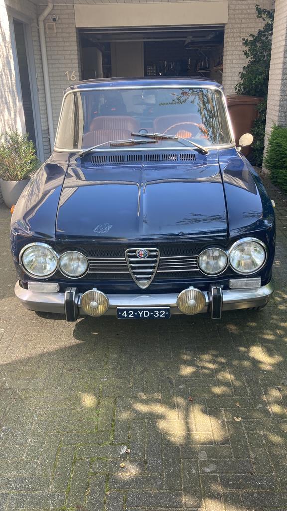 Alfa Romeo Giulia Super 1600 Blu Olandese, Auto's, Alfa Romeo, Particulier, Giulia, Benzine, Sedan, Handgeschakeld, Geïmporteerd