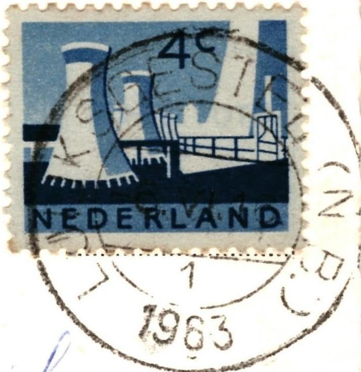 987305 Luijksgestel Luyksgestel 1963 N Br Bungalow De Zwarte, Ophalen of Verzenden, 1960 tot 1980, Gelopen, Noord-Brabant