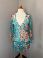 Bella Ragazza blouse tuniek turqoise bloemenprint S, Bella Ragazza, Ophalen of Verzenden, Zo goed als nieuw, Roze