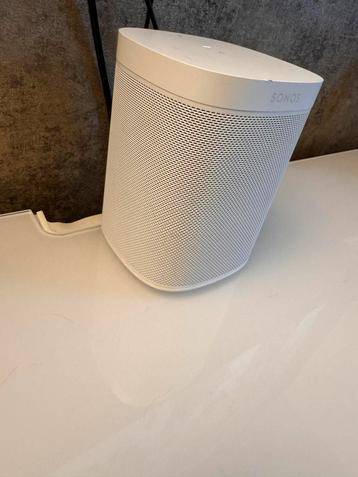 Sonos One (Gen 2) - Witte Smart Speaker beschikbaar voor biedingen