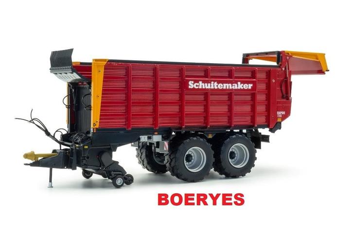 Boeryes: Schuitemaker Rapide 7200 Dubbeldoel van UH, Hobby en Vrije tijd, Modelauto's | 1:32, Nieuw, Tractor of Landbouw, Overige merken