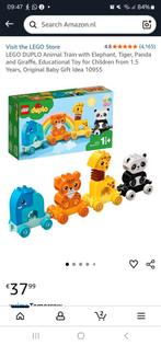 Duplo trein dieren, Ophalen of Verzenden, Zo goed als nieuw, Complete set, Duplo