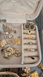 Diverse Vintage Sieraden Te Koop, Overige materialen, Gebruikt, Ophalen of Verzenden, Met edelsteen