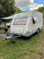 Caravan Eifelland 395 E400 caravan, Caravans en Kamperen, Stapelbed, Treinzit, 750 - 1000 kg, Kachel