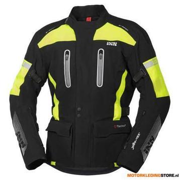 IXS Tour Pacora-st Motorjas, Zwart-Geel-Fluor beschikbaar voor biedingen