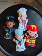 Handpoppen set - beroep - poppenkast, Ophalen of Verzenden, Zo goed als nieuw