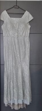 Stralende Lange Galajurk Glitters | Mouwloos | V-hals | Maat, Kleding | Dames, Ophalen of Verzenden, Nieuw, Maat 46/48 (XL) of groter