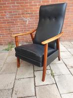 Vintage fauteui uitklapbaar., Huis en Inrichting, Fauteuils, Ophalen, Minder dan 50 cm, Gebruikt, Vintage/Sixties