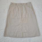 Peter Hahn lange rok maat 48 100% linnen licht beige zakken, Kleding | Dames, Beige, Maat 46/48 (XL) of groter, Ophalen of Verzenden