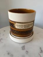 Vintage sigarenpot Velasques – plantenpot of opberger, Rond, Ophalen of Verzenden, Zo goed als nieuw, Minder dan 25 cm