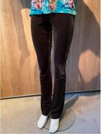 Ambika velours legging flared pijp mt. L, Bruin, Maat 42/44 (L), Ophalen of Verzenden, Zo goed als nieuw