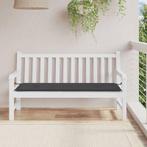 NIEUW Tuinbankkussen 150x50x3 cm oxford stof zwart (14), Ophalen of Verzenden, Zo goed als nieuw
