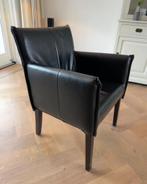 Eetkamerstoelen, Ophalen, Gebruikt, Zwart, Leer