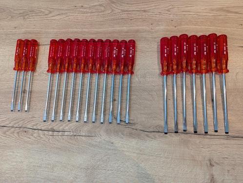 Platte schroeverdraaiers, Doe-het-zelf en Verbouw, Gereedschap | Handgereedschap, Nieuw, Ophalen