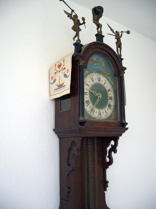 Antieke Friese staartklok, Ophalen of Verzenden