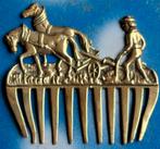 Paardenkam. Geornamenteerd. Ca 1940. 11/10 cm., Antiek en Kunst, Curiosa en Brocante, Ophalen