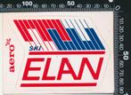 Sticker: Elan Ski (2), Ophalen of Verzenden, Zo goed als nieuw, Sport