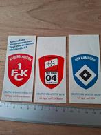 3 Stickers Duitse voetbalteams, Ophalen of Verzenden, Zo goed als nieuw, Sport
