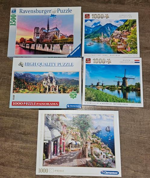 Diverse puzzels, Hobby en Vrije tijd, Denksport en Puzzels, Zo goed als nieuw, Ophalen of Verzenden