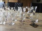 31 verschillende Borrelglaasjes Diverse ,maten ,modellen, Ophalen of Verzenden, Zo goed als nieuw, Borrel- of Shotglas