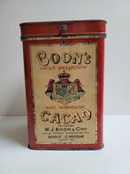 Cacaoblik van Boon groot winkelblik, Ophalen of Verzenden, Gebruikt, Overige, Overige merken
