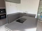 Composiet keukenblad, Miele kookplaat, wasbak, Quooker kraan, Huis en Inrichting, Keuken | Keukenelementen, Ophalen, 75 cm of meer