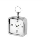 Riverdale Tafelklok Zilver 20cm, Huis en Inrichting, Ophalen of Verzenden, Nieuw