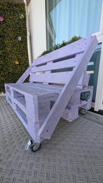 Pallet Bankje - Handgemaakt en Uniek!, Ophalen, Gebruikt, Hout