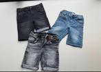 3 Jeans Shorts Maat 128 - Zomerklaar!, Kinderen en Baby's, Ophalen of Verzenden, Gebruikt, Jongen of Meisje, Broek