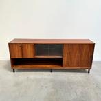 Vintage kast dressoir teak jaren 60 design sideboard retro, Ophalen, Gebruikt, Met deur(en), 150 tot 200 cm
