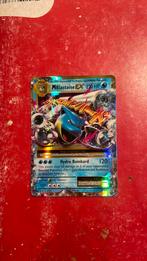 Mega Blastoise EX, Foil, Ophalen of Verzenden, Losse kaart, Zo goed als nieuw