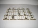 LEGO Rails Recht 12v GRIJS 1 tot 30 (2) zeer goede staat!.!, Ophalen of Verzenden, Gebruikt, Complete set, Lego