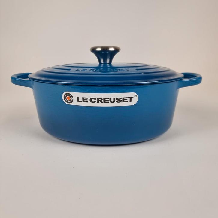 Le Creuset Ovale Braadpan 27 cm – Marseille, Huis en Inrichting, Keuken | Potten en Pannen, Nieuw, Koekenpan of Braadpan, Gietijzer