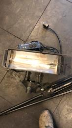 Stoboscooplamp met controler en twee microfoonstandaard, Ophalen, Zo goed als nieuw, Overige typen