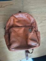 MOZZ Lederen Luiertas Rugzak Cognac, Kinderen en Baby's, Luiertassen, Ophalen of Verzenden, Gebruikt, Rugzak